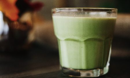 Copo de leite verde